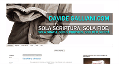 Desktop Screenshot of davidegalliani.com